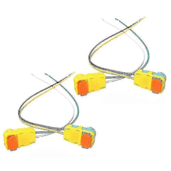 2 Par Airbag Stik Airbag Clock Spring Stik Udskiftning Airbag Stik