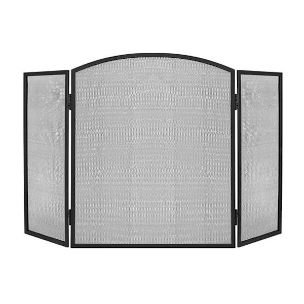 Fireplace Spark Guard - Foldable Fireplace Screen