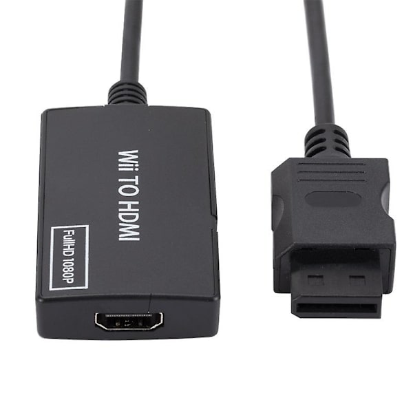 Wii till HDMI-konverterare Wii till hdmi-adapter HDMI-kabel för Nintendo Wii och U-typ