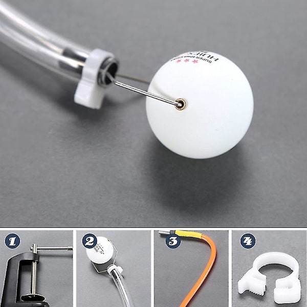 Bordtennis Treningsrobot Fast Rebound Pingpong Ball Maskin Trainerkuo Lu