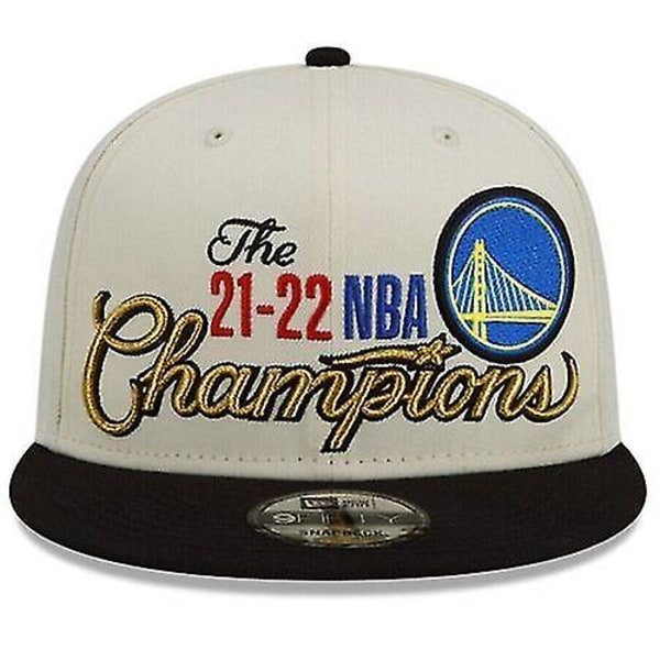 Golden State Warriors New Era 2022 NBA Mestarit Pukuhuone Snapback Hat Inhand