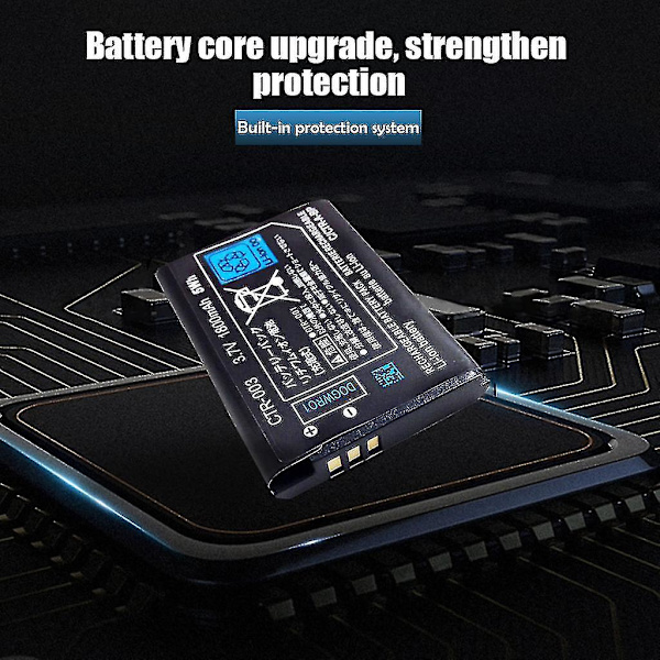 3,7v 2000mah Uppladdningsbart Litiumjonbatteri Med Verktygssats Passar För 3ds