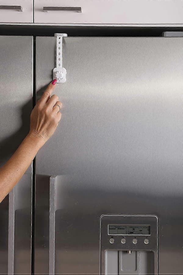 Twist \"N Lock Multifunktionell Spärr - Barnsäkerhetslås - Vit - 6-pack - Modell G1435