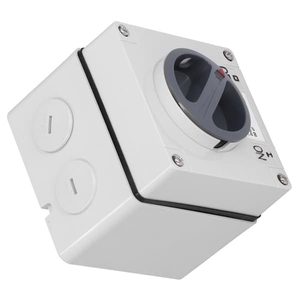 Waterproof Outdoor Socket 500V (3P32A) - Dustproof, Insulating, Rotary On/Off Switches