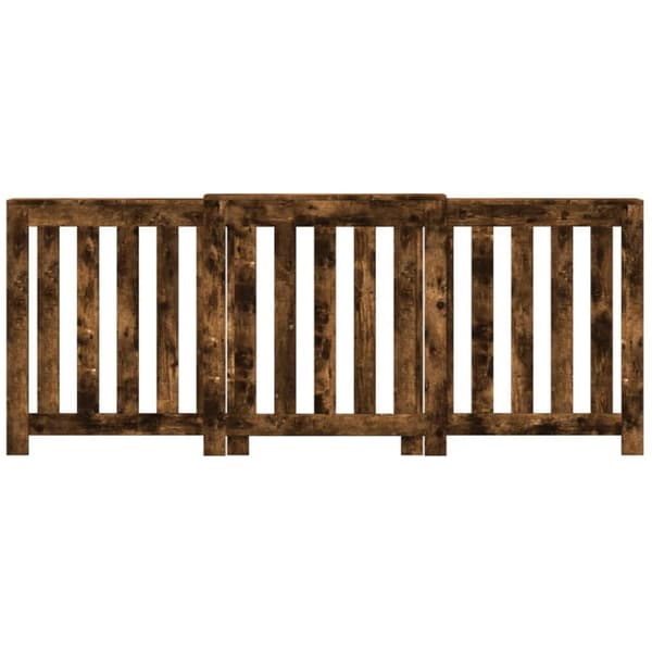 Elementbeskyttelse røkt eik 205x21,5x83,5 cm konstruert tre