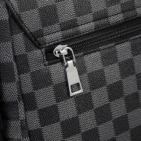 Messenger Bag i Skinn for Menn