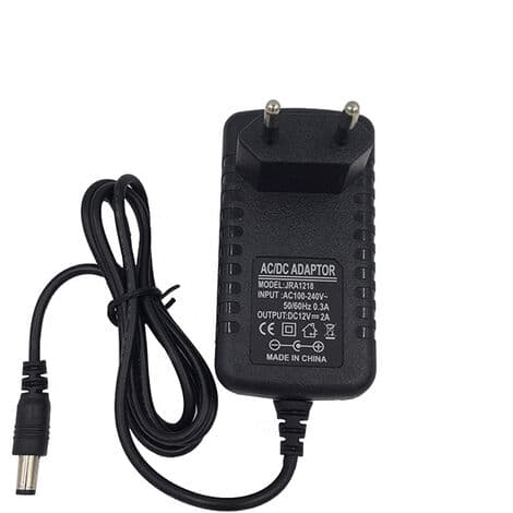 Strømadapter Lader 12V for erstatning for WD Western Digital My Book Essentials harddisk