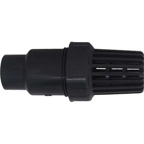 Backventil med kulsug 25 32 40 mm, backventil, PVC poolpump (25 mm innerdiameter)
