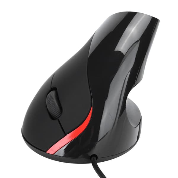 Ergonominen ladattava optinen pystysuora USB-hiiri