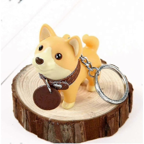 Nøglering, Hund Nøglering Vedhæng, Shiba Inu Nøglering Sød Nøglering