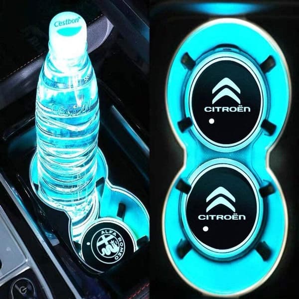 2X Citroen LED-pohjalevy mukinpidikkeeseen