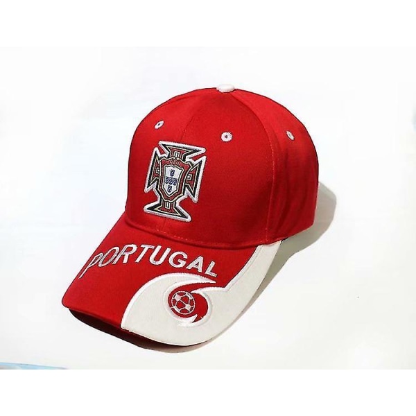 Portugal Fanartiklar Solkeps VM-hatt Landslag Tryckt Hatt Thorn Trend Broderad Baseballkeps