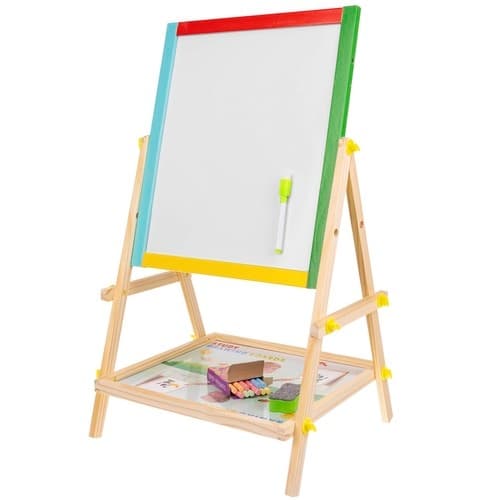 Whiteboard/Blackboard til Børn - Dobbeltsidet