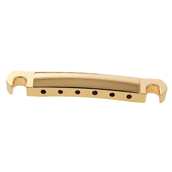 Låsende Rulle Saddle Bridge Sett For Lp Gitar Gullfarget