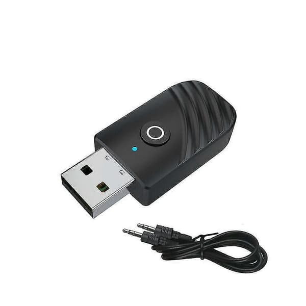 Trådløs USB Bluetooth 5.0 Audio Transmitter Receiver 3 i 1 Adapter Til PC TV Bil