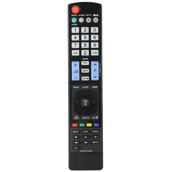 Fjernkontroll for å erstatte LG TV-fjernkontroll AKB72914209