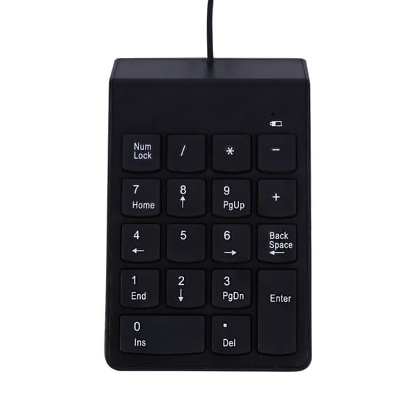 18-tasters USB numerisk tastatur for bærbar PC stasjonær PC Pro