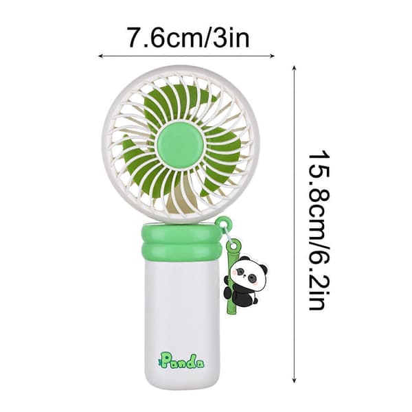 Nøglering Vedhæng Lommeventilator Bærbar Mini Ventilator Håndventilator