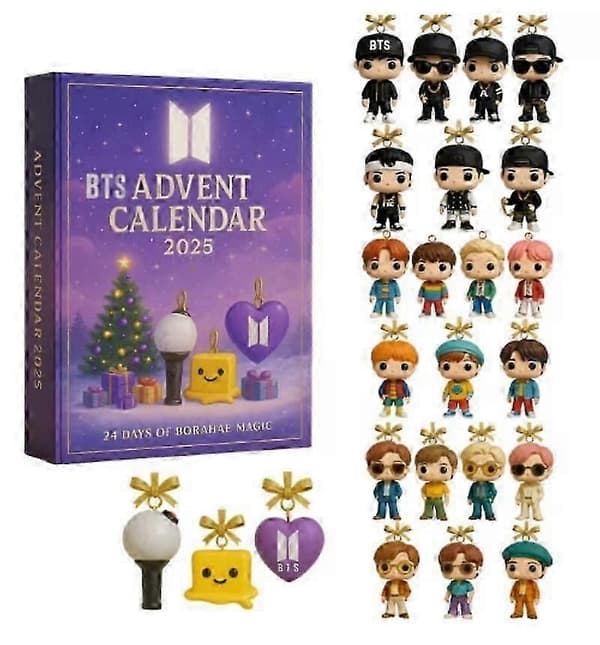 Bts Adventskalender Blind Box Julegave-DG