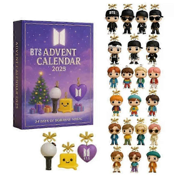 Bts Julekalender Blind Box Julegave-DG