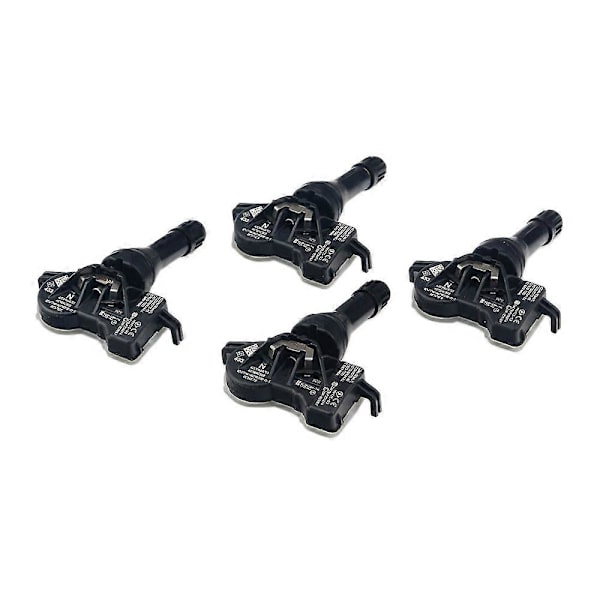 4 kpl TPMS-rengaspaineanturia Nissanille, Renault'lle ja Infinitille, sopivat osanumeroille 407004CB0B ja 407004CB0A