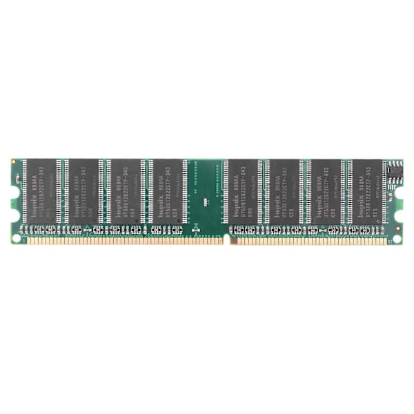 2X DDR 1GB PC Hukommelse Ram DDR1 Desktop PC3200 400MHz 184 Pin Non-ECC Computer Memoria Modul