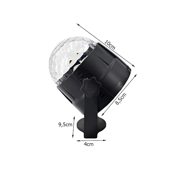 Disco Ball Projector – LED RGB Spotlight