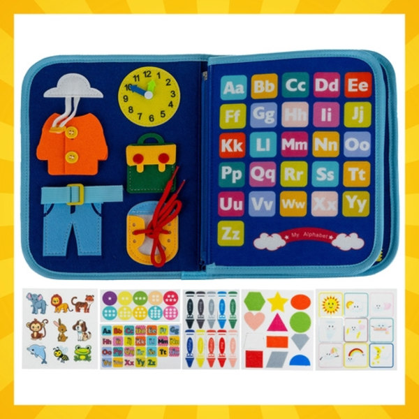 Activity Book Blue - Educational Toy