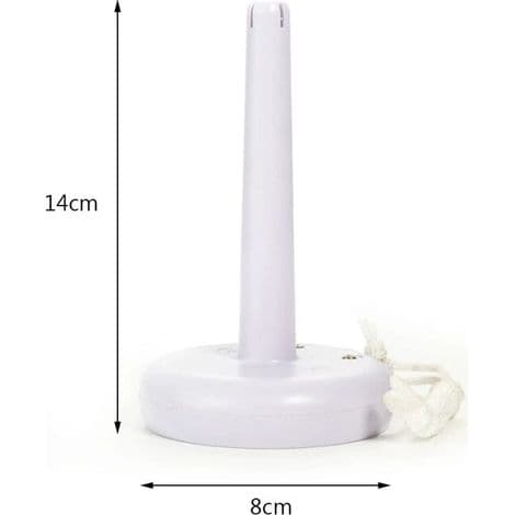 Flydende pooltermometer, soldrevet digitalt termometer med kæde til indendørs og udendørs pools, bade, spabade, jacuzzier og akvarier.