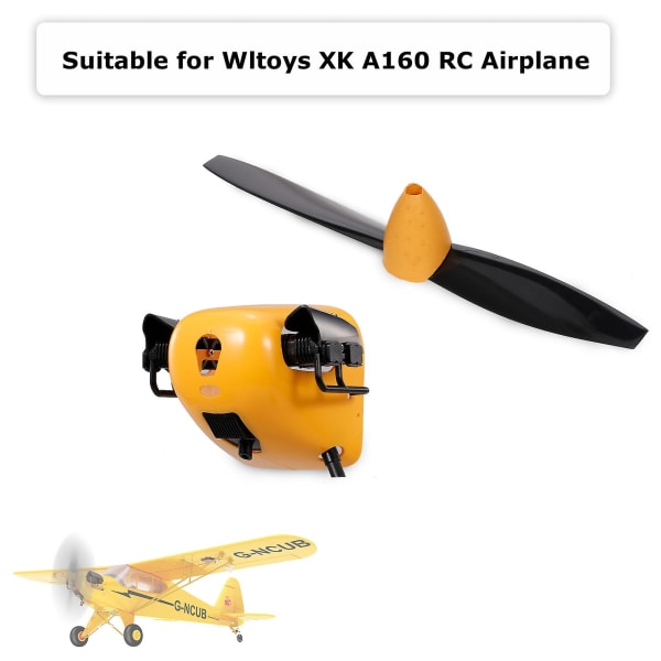 A160.0011 Set för Wltoys Xk A160 Rc Flygplan Flygplan Reservdelar Segelflygplan Tillbehör No.308477