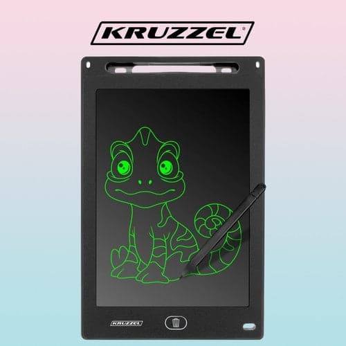LCD-skriveplade 12\" med stylus og låsefunktion, sort