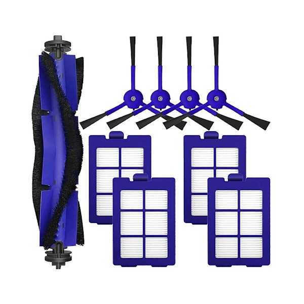 RoboVac X8 Hybrid -robotti-imurin varaosat: Sivuharja, HEPA-suodatin