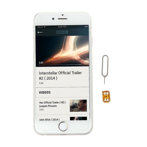 R-sim12 Rsim Nano Låsa upp kort för Ios-telefon