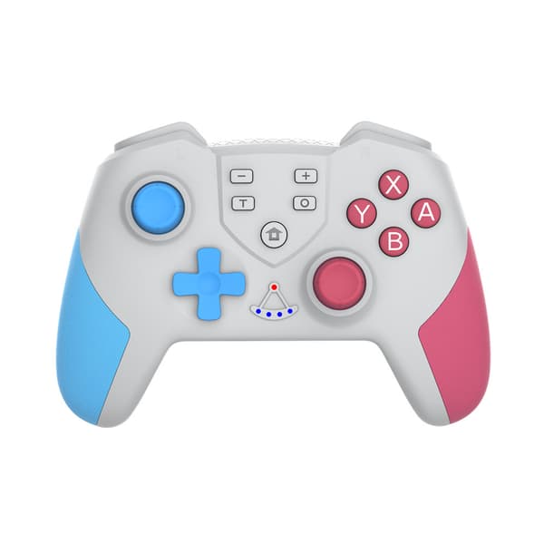 Trådløs spilcontroller til Switch, Bluetooth gamepad-joystick med vækningsfunktion, makroprogrammering, vibration, gyroskop