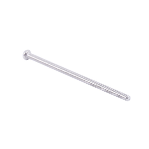 120 kpl Hopeakromattuja M2 x 40mm 304 Ruostumattomasta Teräksestä Valmistettuja Pyöreäpäisiä Ruuveja