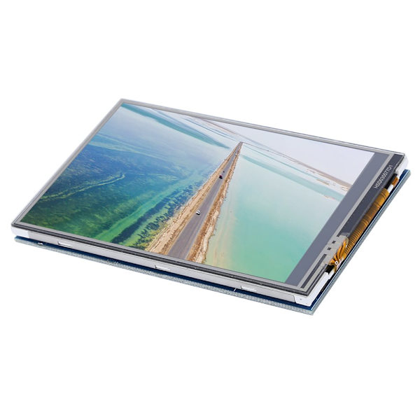 3.5-inch RPi Screen 480x320 4B Resistive Touch Screen with Stylus Customized for Raspberry Pi 3b