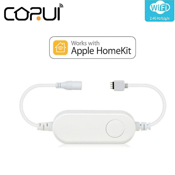 Homekit Wifi RGB LED-Strips Controller Dæmper 5V-12V Siri Fjernbetjening Stemme
