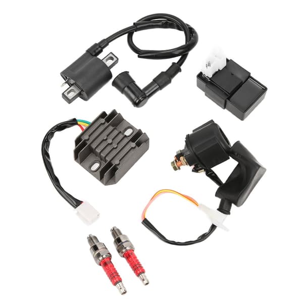 Ignition Coil Spark Plug CDI Regulator Kit Replacement for CG150cc 200cc 250cc Vertical Engine Chinese ATV