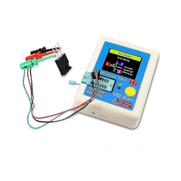 Lcr-t7 Ny Transistortestare Tft Diod Triod Kapacitansmätare För Lcr Esr-mätare Npn Mosfet Ir Mul