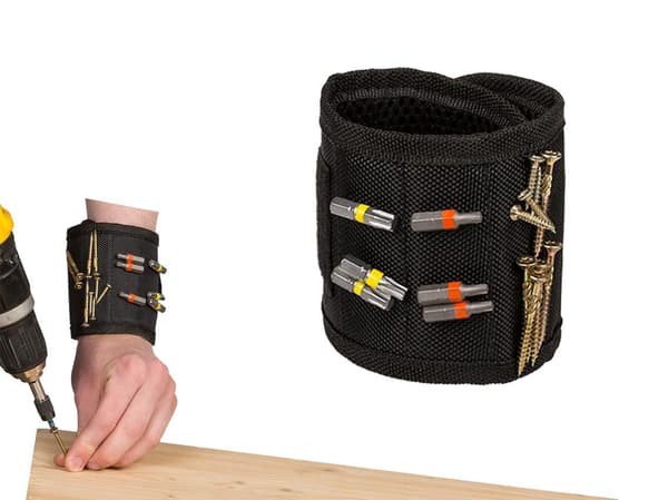 Magnogrip Magnetarmbånd til Skruer og Søm