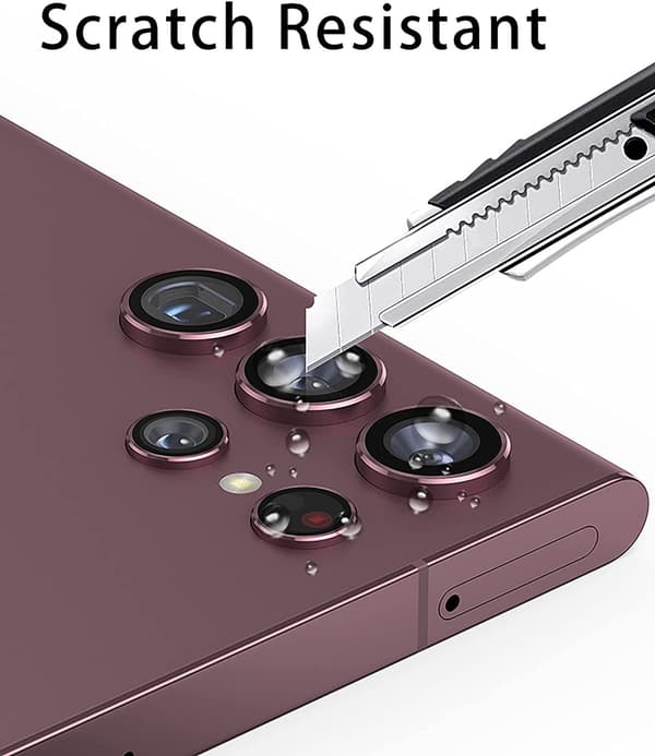 Green Samsung S22 Ultra Camera Lens Protector