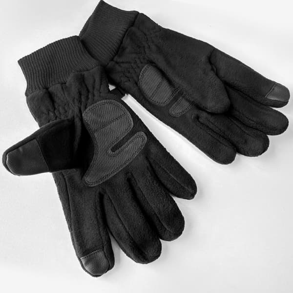 Varme vinterhansker med touch - skihansker, termohansker Svart M