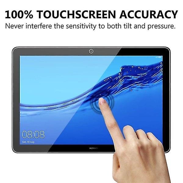 Huawei Mediapad T5 Arc Edge Härdat Glas Skärmskydd Transparent