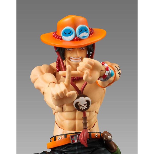 Shao Anime Figur One Piece Zoro Action Figur Portgasd Ace Figur Skulptur Dekoration Statue Dukke Model Samleobjekt Legetøjsfigur 18cm