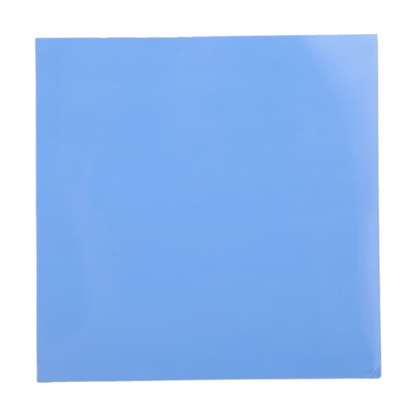 Silikone køleplade - 100x100x5 mm - 1,5W/mK - CPU GPU varmeafledning