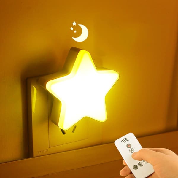 LED stjernelys, ideel amme-natlampe