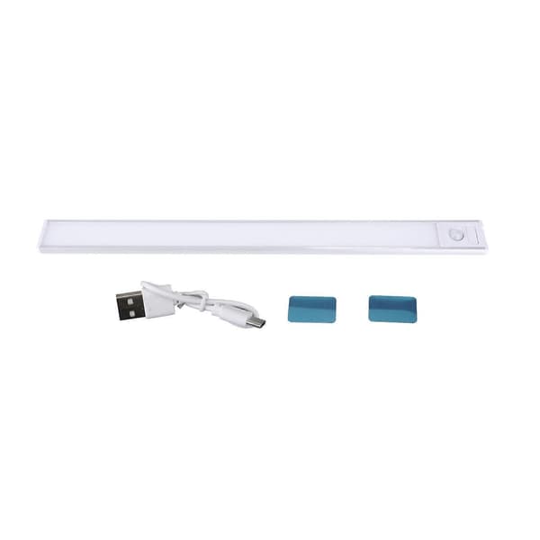 Skåpbelysning / Bänkbelysning, LED-ljusremsa med rörelsesensor 3-pack Vit