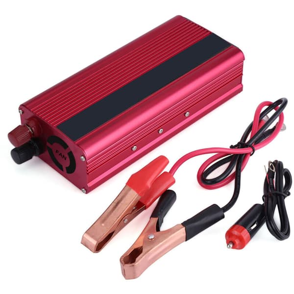 2000W Bilströminverterare DC 12V till AC 110V, USB-laddningsadapter