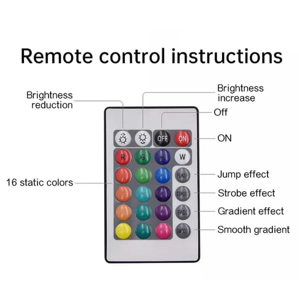 Sunset Lamp - Sunset Lamp RGB Mood Lighting with Remote Control