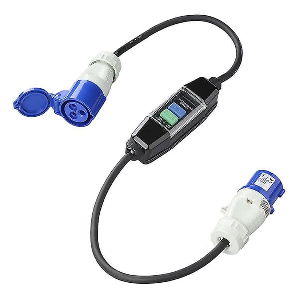 Adapterkabel 120cm 3x1.5mm² CEE + jordfeilbryter